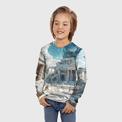 Лонгслив детский Фантастическая античность, цвет: 3D-принт — фото 2