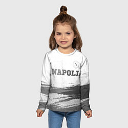 Лонгслив детский Napoli - white gradient посередине, цвет: 3D-принт — фото 2