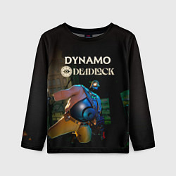 Лонгслив детский Dynamo Deadlock, цвет: 3D-принт