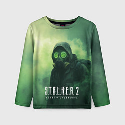 Лонгслив детский Stalker 2 сердце Чернобыля, цвет: 3D-принт