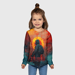 Лонгслив детский Stalker 2 poster art, цвет: 3D-принт — фото 2