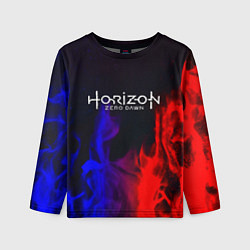 Лонгслив детский Horizon: Zero Dawn flame steel, цвет: 3D-принт