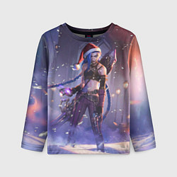 Лонгслив детский Happy New Year Jinx, цвет: 3D-принт
