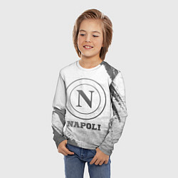 Лонгслив детский Napoli - white gradient, цвет: 3D-принт — фото 2