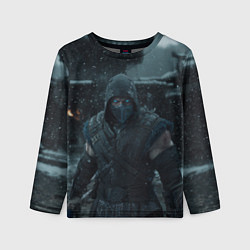 Лонгслив детский Sub-zero, цвет: 3D-принт