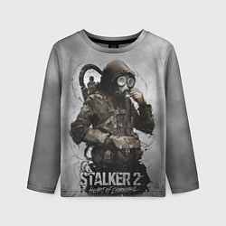 Лонгслив детский S t a l k e r 2 Heart of Chornobyl, цвет: 3D-принт