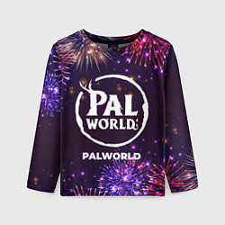 Лонгслив детский Праздничный Palworld, цвет: 3D-принт