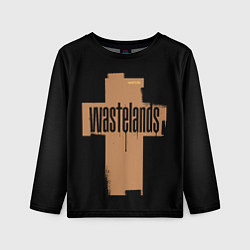 Детский лонгслив Гранжевый крест