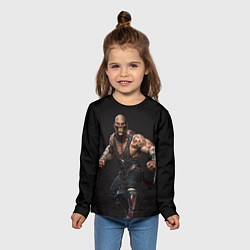 Лонгслив детский Mortal kombat - baraka, цвет: 3D-принт — фото 2