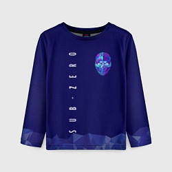 Детский лонгслив Mortal Kombat - Саб-Зиро