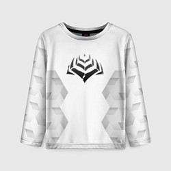 Лонгслив детский Warframe white poly, цвет: 3D-принт