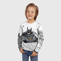 Лонгслив детский Бэтмен наблюдает сверху, цвет: 3D-принт — фото 2