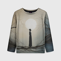 Лонгслив детский Минималистичный сюрреализм, цвет: 3D-принт