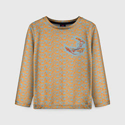 Детский лонгслив Карпы кои рыба