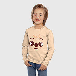 Лонгслив детский Quokka skzoo, цвет: 3D-принт — фото 2