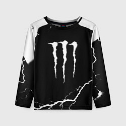 Лонгслив детский Monster energy storm energy, цвет: 3D-принт