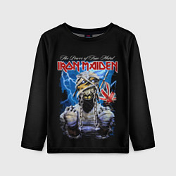 Лонгслив детский Powerslave Iron Maiden - мумия, цвет: 3D-принт