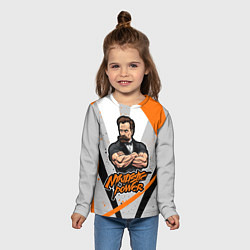 Лонгслив детский Сила нигилизма Фридрих Ницше, цвет: 3D-принт — фото 2