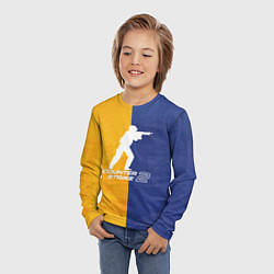 Лонгслив детский Cs 2, цвет: 3D-принт — фото 2