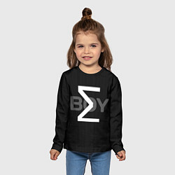 Лонгслив детский Sigma, цвет: 3D-принт — фото 2