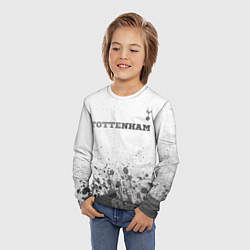 Лонгслив детский Tottenham - white gradient посередине, цвет: 3D-принт — фото 2