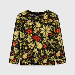 Лонгслив детский Корни прошлого в настоящем, цвет: 3D-принт