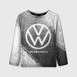 Лонгслив детский Volkswagen - grey gradient, цвет: 3D-принт