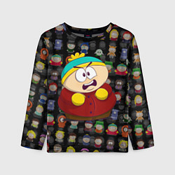Лонгслив детский Недовольный Картмен, цвет: 3D-принт