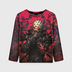 Лонгслив детский Колючая маска, цвет: 3D-принт
