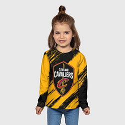 Лонгслив детский Cleveland Cavaliers NBA, цвет: 3D-принт — фото 2