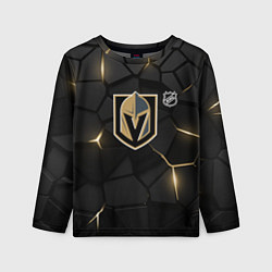 Лонгслив детский Вегас Голден Найтс - НХЛ хоккей, цвет: 3D-принт