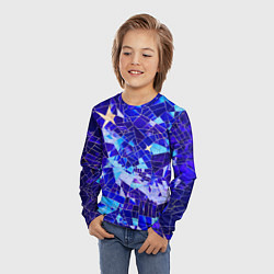 Лонгслив детский Небо-Звезды, цвет: 3D-принт — фото 2