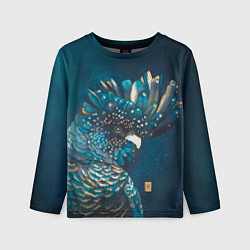 Лонгслив детский Попугай акварельный - big picture, цвет: 3D-принт