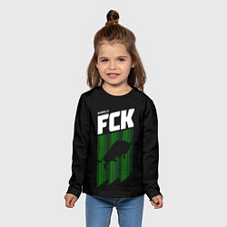 Лонгслив детский FC Krasnodar, цвет: 3D-принт — фото 2