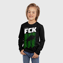 Лонгслив детский FC Krasnodar, цвет: 3D-принт — фото 2