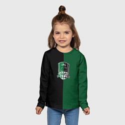 Лонгслив детский Черников - ФК Краснодар, цвет: 3D-принт — фото 2