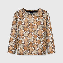 Детский лонгслив Какашки