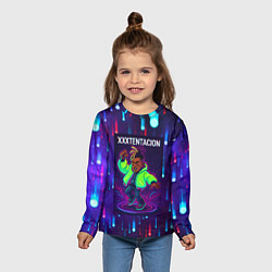 Лонгслив детский XXXTentacion танцор, цвет: 3D-принт — фото 2