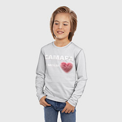 Лонгслив детский Самара в моем сердце, цвет: 3D-принт — фото 2
