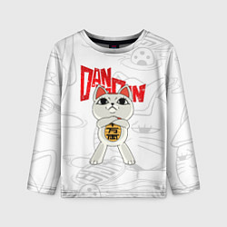 Лонгслив детский Dandadan - манеки неко, цвет: 3D-принт