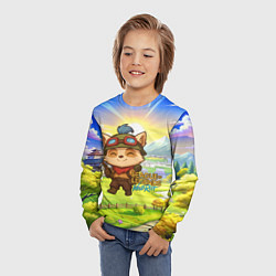 Лонгслив детский League of legends Тимо, цвет: 3D-принт — фото 2