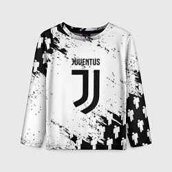 Лонгслив детский Juventus люди спорт, цвет: 3D-принт