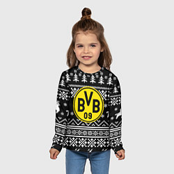 Лонгслив детский Borussia x fortnite pattern, цвет: 3D-принт — фото 2