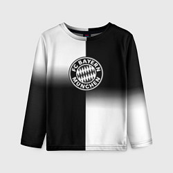 Лонгслив детский Бавария Мюнхен геометрия градиент, цвет: 3D-принт