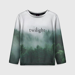 Лонгслив детский Twilight forest, цвет: 3D-принт