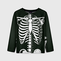Лонгслив детский Я скелетон, цвет: 3D-принт