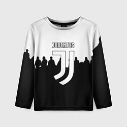 Лонгслив детский Ювентус команды, цвет: 3D-принт