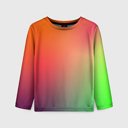 Детский лонгслив Color multicolored