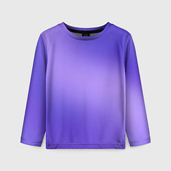 Детский лонгслив Color purple gradient