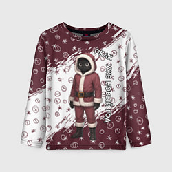 Лонгслив детский Окак - уже новый год, цвет: 3D-принт